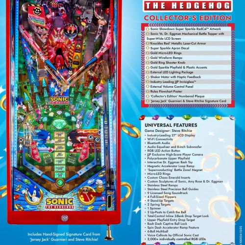 Sonic the hedgehog COLLECTOR EDITION